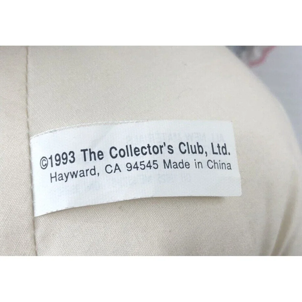 Vintage 1993 collectors Chubby club mouse plush stuffed animal floral dress - Picture 2 of 4